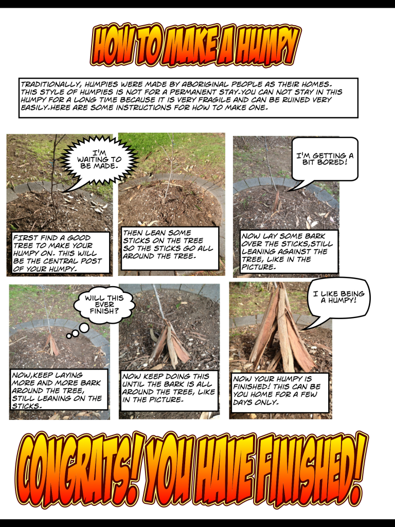 how ro make a humpy comic